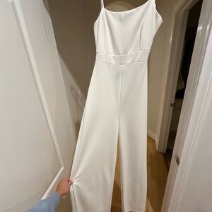 Windsor Chic White Jumpsuit